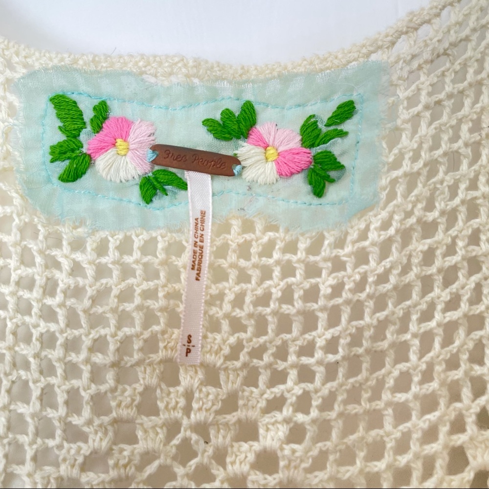 Free people crochet vest - Picture 4 of 4